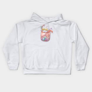 Boba mermaid Kids Hoodie